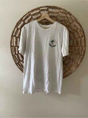 Call Your Mother White Short Sleeve Crewneck Tee